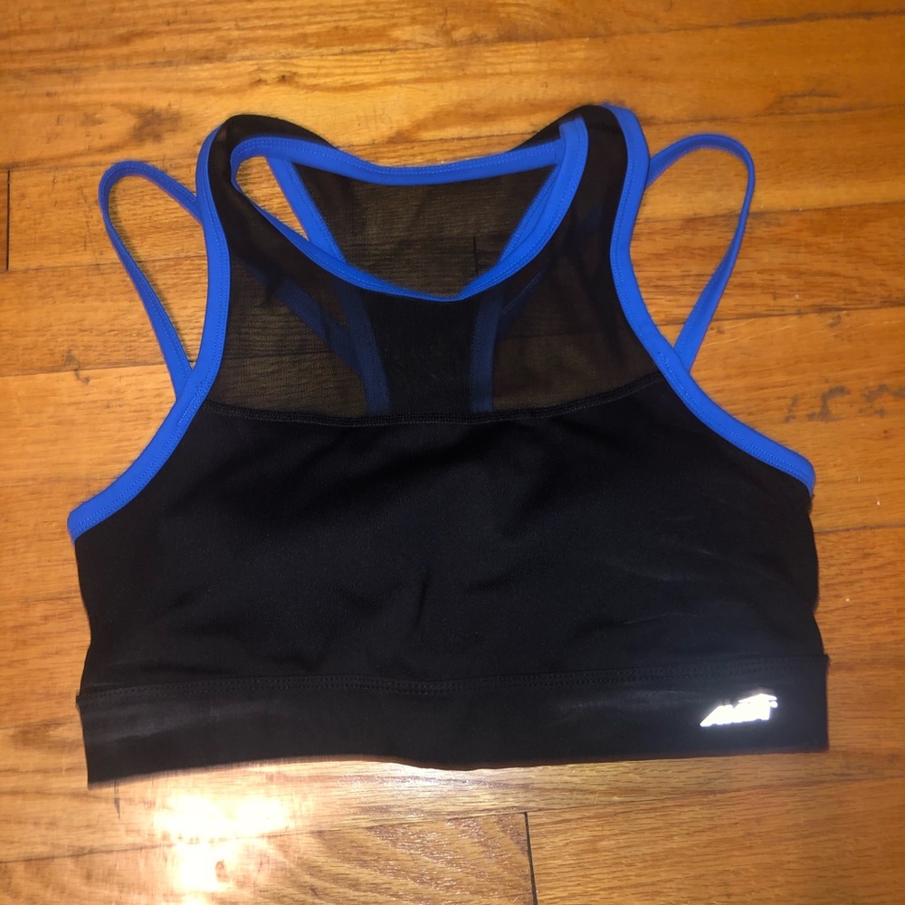 Mesh sports bra